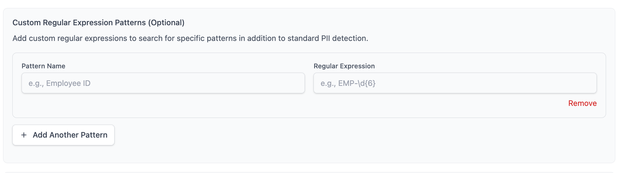 custom-regex